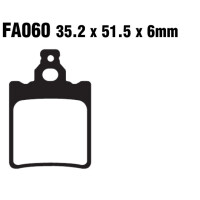 Klocki hamulcowe tył FA060 Aprilia RS 50 RX 50 Generic Trigger 50