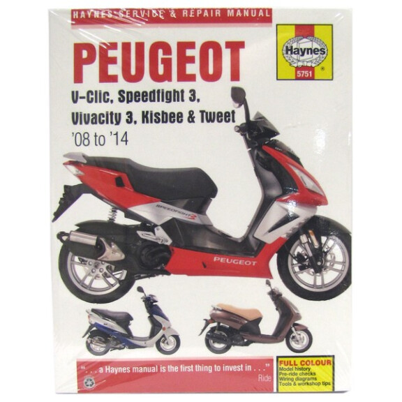 Instrukcja serwisowa Peugeot VClick Speedfight3 Vivacity3
