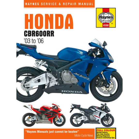 Instrukcja serwisowa Honda CBR 600 RR 03-06