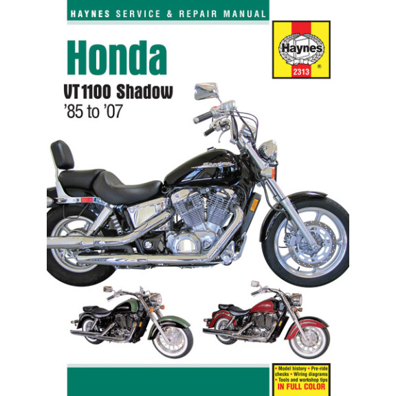 Instrukcja serwisowa Honda VT 1100 Shadow 85-07