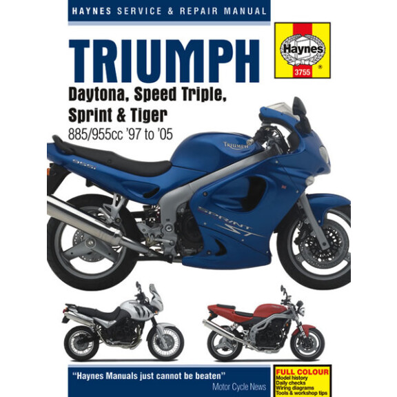 Instrukcja serwisowa Triumph Daytona Sprint Tiger 955