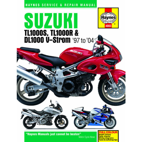 Instrukcja serwisowa Suzuki TL 1000 DL 1000 V-Strom 97-04