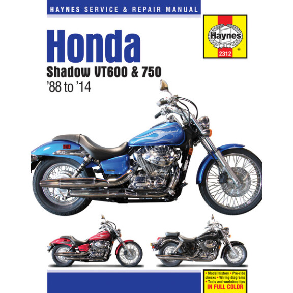 Instrukcja serwisowa Honda VT 600 750 Shadow