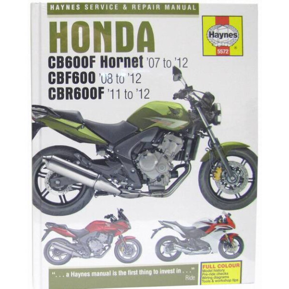 Instrukcja serwisowa Honda CB 600 F Hornet 07-12