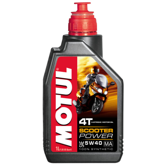 Olej silnikowy Motul Scooter Power 4T 5W40 1L Syntetyczny