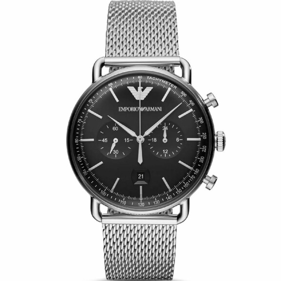 Emporio Armani Aviator AR11104 |⌚ ORIGINÁLNÍ PRODUKT Ⓡ - NEJLEPŠÍ CENA ✔ |.