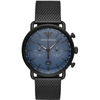 Emporio Armani Aviator AR11201 |⌚ ORIGINÁLNÍ PRODUKT Ⓡ - NEJLEPŠÍ CENA ✔ |.