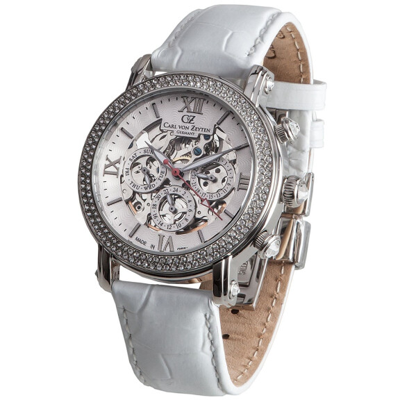 Carl von Zeyten CVZ0062WH Kniebis Automatic |⌚ ORIGINÁLNÍ VÝROBEK Ⓡ - NEJLEPŠÍ CENA ✔ |.