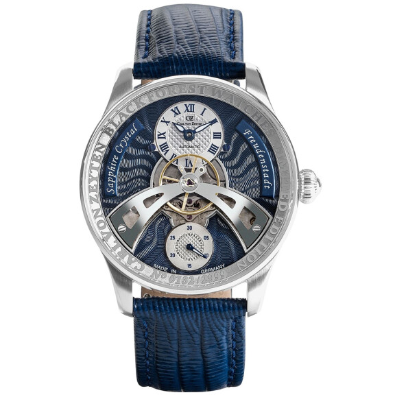 Carl von Zeyten CVZ0043BLS Freudenstadt automatic |⌚ ORIGINÁLNÍ VÝROBEK Ⓡ - NEJLEPŠÍ CENA ✔ |.