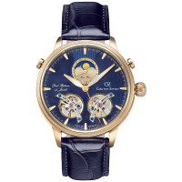 Carl von Zeyten CVZ0060GBLS Durbach Moonphase Automatic |⌚ ORIGINÁLNÍ VÝROBEK Ⓡ - NEJLEPŠÍ CENA ✔ |.