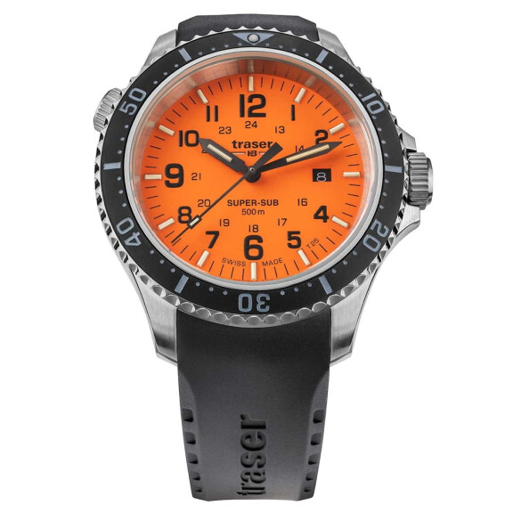 Traser H3 109380 P67 T25 SuperSub orange |⌚ ORIGINÁLNÍ VÝROBEK Ⓡ - NEJLEPŠÍ CENA ✔ |.
