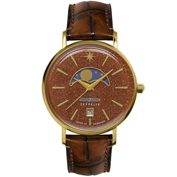 Zeppelin 8139-5 Luna |⌚ ORIGINÁLNÍ VÝROBEK Ⓡ - NEJLEPŠÍ CENA ✔ |.