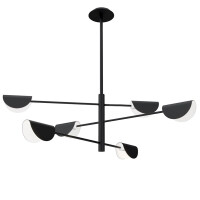 Lampa Sufitowa Wisząca App1261-6cp Black