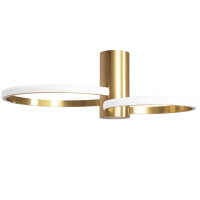 Lampa sufitowa plafon kryształowa APP1403-CW Złota