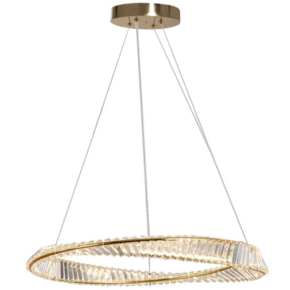 Kryształowa Lampa Sufitowa Led App1064-1cp