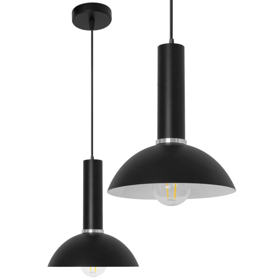 Lampa wisząca OSTI C APP122-1C Czarna