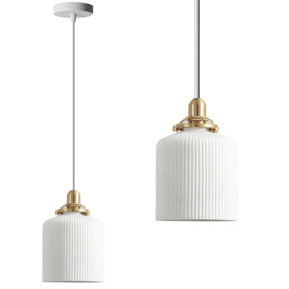 Lampa Wisząca APP1173 Biała