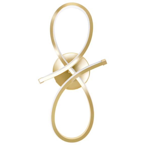 Lampa Ścienna Kinkiet Led App1051-w Złota