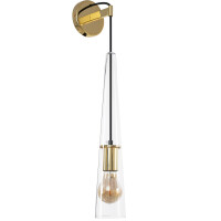 Lampa Ścienna Kinkiet App896-1w Złota