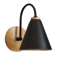 Lampa Ścienna Kinkiet Forest App932-1w Czarna