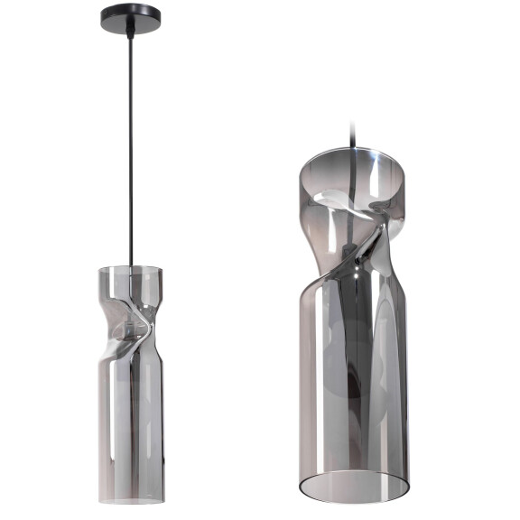 Lampa Sufitowa Wisząca Szklana APP900-1CP Dark