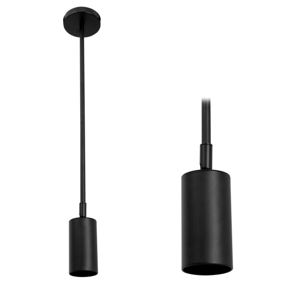 Lampa Sufitowa Wisząca App609-1c Czarna