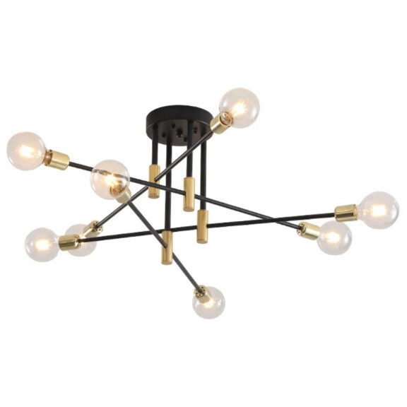 Lampa Sufitowa Wisząca App733-8c Złota