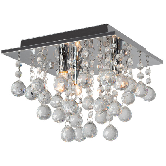 Lampa Sufitowa Kryształowa Plafon APP404-C