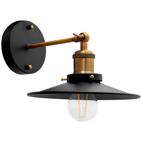 Lampa Porto Kinkiet App184-1w Czarna