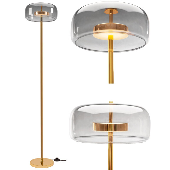 Lampa Stojąca Podłogowa LED APP749-1F Złota