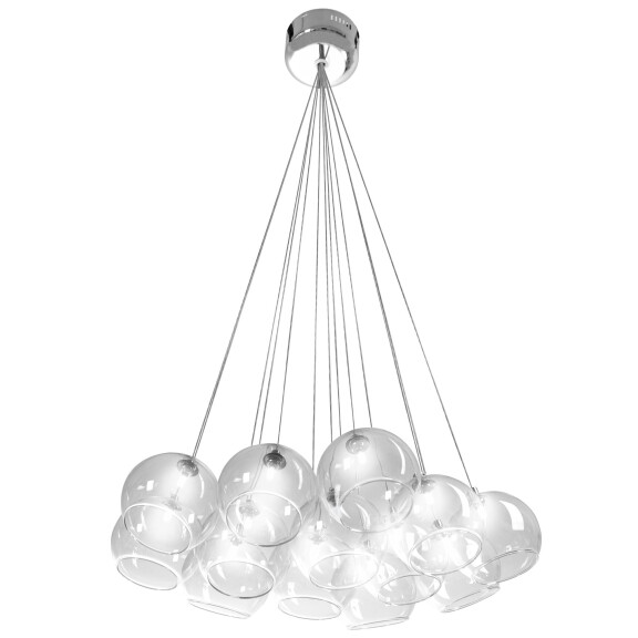 Lampa Sufitowa Wisząca Szklane Kule APP561-13CP