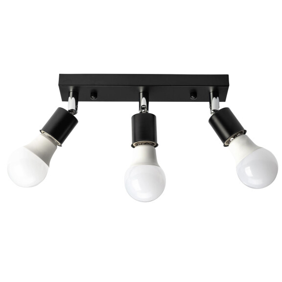 Lampa Sufitowa Reflektor Plafon APP699-3C Czarna