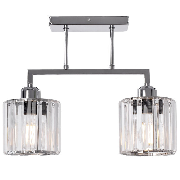 Lampa Kinkiet Łazienkowy Led 40cm App839-1w Flat Chrom