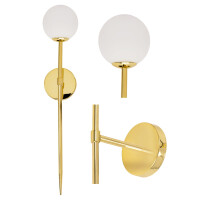 Lampa Kinkiet 75cm App580-1w Złoty