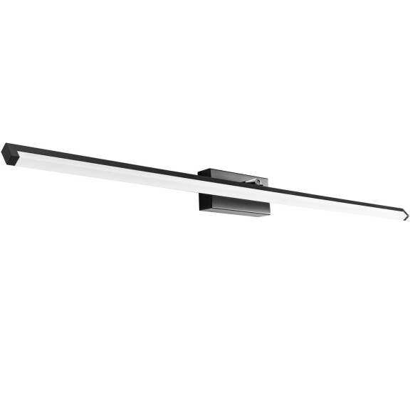 Lampa Kinkiet Łazienkowy Led Nad Lustro 20w 100cm App375-1w Czarna