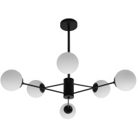 Lampa Sufitowa Wisząca Metal Industrial 6-Ramienna APP262-6C