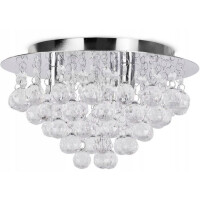 Kryształowa Lampa Sufitowa Plafon Glamour 392179