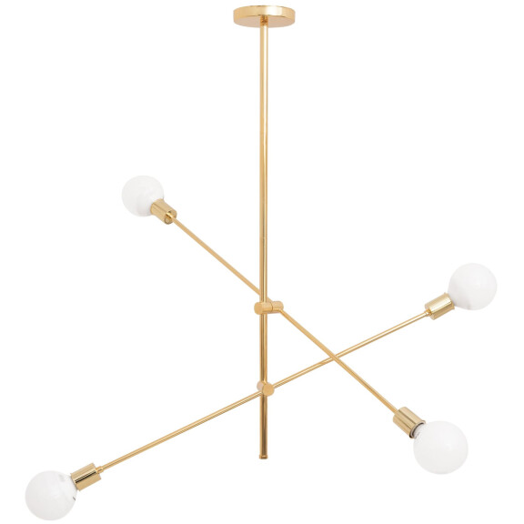 Lampa Sufitowa Wisząca Dwuramienna Regulowana APP479-4C