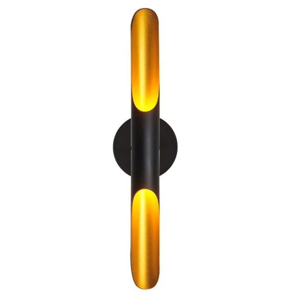 Lampa Ścienna Kinkiet Tuba  60cm APP299-1W Czarna