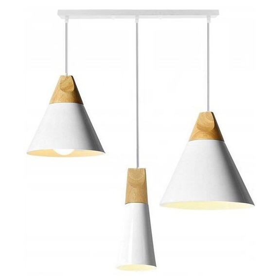 Lampa sufitowa SCANDI SET CP Biała