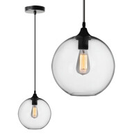 Lampa Sufitowa Wisząca Szklana APP311-1CP Loft