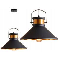 Lampa sufitowa ASTI B Czarna