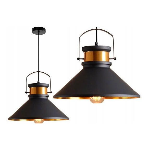 Lampa sufitowa ASTI B Czarna