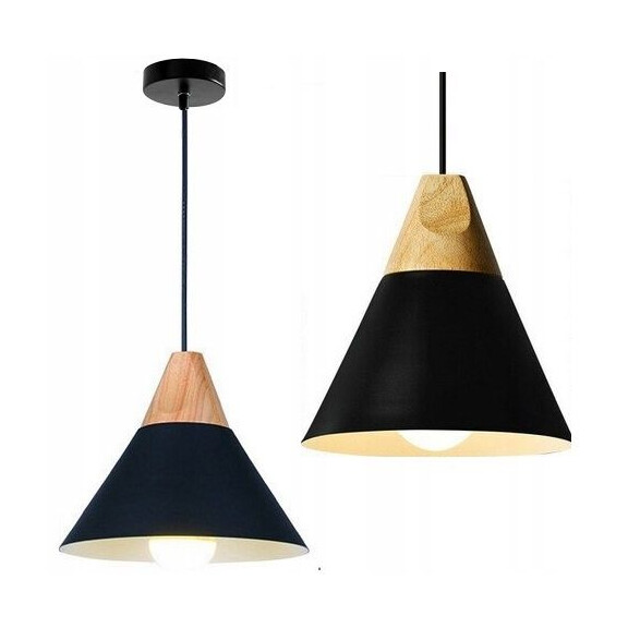 Lampa sufitowa SCANDI C APP060-1CP Czarna