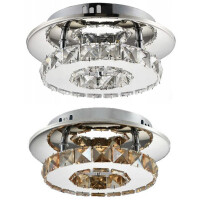 Lampa Sufitowa Kryształowa Plafon Glamour 8W APP407-C APP408-C