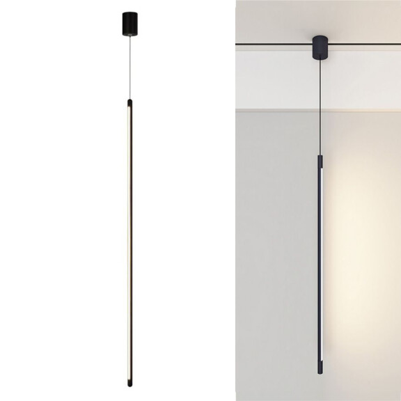 Lampa Sufitowa Wisząca Led App1413-c Black 100cm