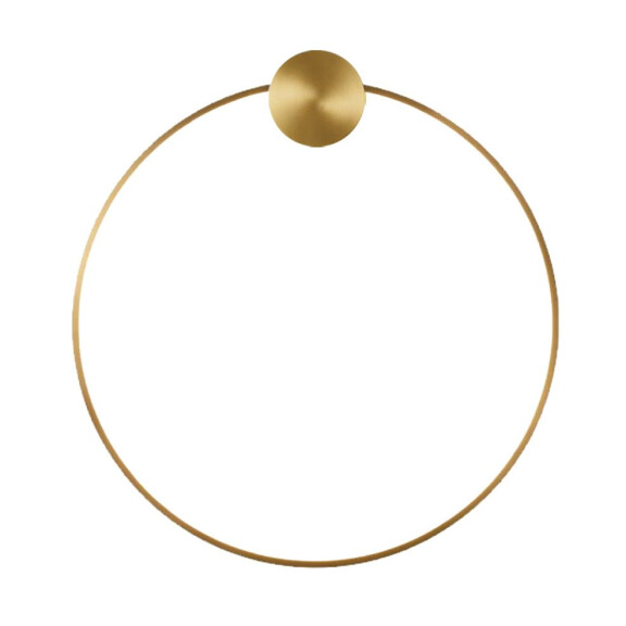 Lampa Ścienna Kinkiet Led App1391-cw Old Gold 50cm