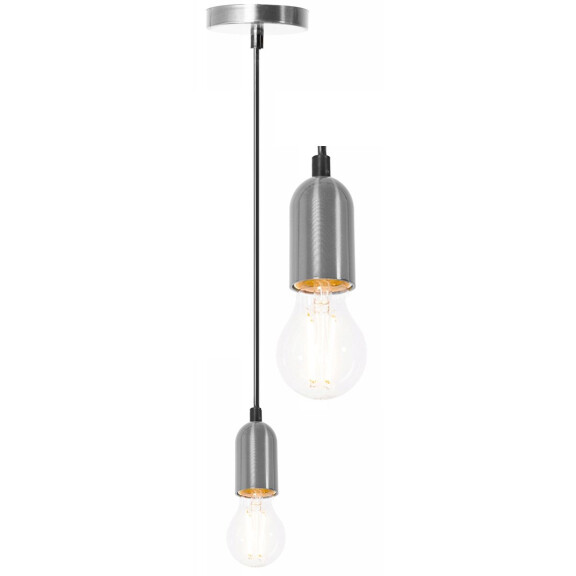 Lampa Sufitowa Wisząca Oprawka APP356-1CP Satyna