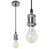 Lampa sufitowa wisząca LUMO Silver