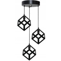 Lampa Sufitowa Wisząca Denver 180979A Czarna